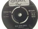 ARTHUR ALEXANDER - BLACK NIGHT / OLE JOHN AMOS -  UK LONDON HLD. 9899.