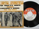 BUFFALO SPRINGFIELD For What It's Worth 1967 FRANCE ORG 7