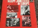 Sleepy John Estes In Europe Delmark Original Blues Lp Promo Copy