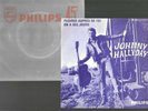 45 t juke box neuf encart cartonné 373 621 JOHNNY HALLYDAY pleurer auprès de toi