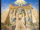 IRON MAIDEN Powerslave Album LP Capitol SJ 12321 1st Press - EX+/NM- Vinyl NICE