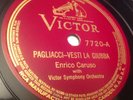 ENRICO CARUSO PAGLIACCI/MARTA 78 RPM 12