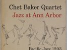 CHET BAKER QUARTET: At Ann Harbor US Pacific Jazz DG Orig LP NM- Vinyl
