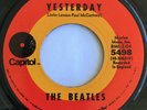 THE BEATLES / YESTERDAY / CAPITOL TARGET LABEL (TYPE 2) NO WHITE DOT