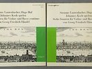 K034 Handel 6 Violin Sonatas Lautenbacher 2LP Musicaphon BM 30 SL 3010/11 Stereo
