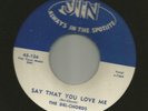 DOOWOP R&B - DEL-CHORDS - HELP ME  /  SAY THAT YOU LOVE ME -HEAR-1960 JIN