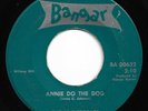 THE UNDERBEATS Annie Do the Dog/Sweet Words of Love BANGAR Surf Beat Garage 45
