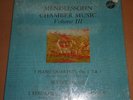 Trio Bell'Arte MENDELSSOHN Chamber Music Vol.3 - Vox Box SVBX 585 SEALED