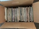 A BOX FULL OF OVER 150 -  7INCH SINGLE RECORDS - THIS IS BOX 2
