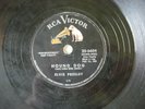 RECORD 78 RPM, RCA VICTOR, ELVIS PRESLEY -HOUND DOG and DON'T BE CRUEL, #20-6604