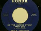 BRUCE JOHNSTON - Do The Surfer Stomp Pt.1 / Pt.2 - Ronda 1003 strong VG