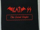 DEATH SS - THE CURSED SINGLES 1997 Italian orig RED print cloth bag