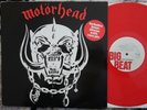 MOTORHEAD - MOTORHEAD (UK, 1981, BIG BEAT LP, EX COND, RED VINYL)