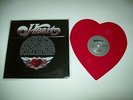 HEART - WTF / Magic Man(Live) 10 Inch Shaped Record Red Vinyl Ann & Nancy Wilson