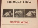 Really Red - Modern Needs 7” OG KBD Punk Killed By Death AK-47 Misfits Big Boys