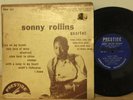 Sonny Rollins Quartet VG+ PRESTIGE 137 10” MONO DG NYC EAR Art Blakey