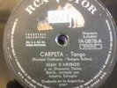JUAN D'ARIENZO Y ORQUESTA TIPICA- CARPETA/CANTEMOS CORAZON- RCA VICTOR