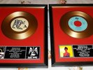 2X DEPECHE MODE bild single 7'' schallplatte GOLD (Cure simple minds erasure)