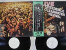 CREEDENCE CLEARWATER REVIVAL LIVE EUROPE FANTASY SJET-9577,8 Japan OBI PROMO 2LP