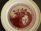 Doc Williams And The Border Riders Ceramic Plate Hand Painted 22K Gold