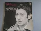 serge gainsbourg initials b.b  black and white  philips