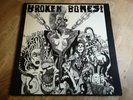 Broken bones LP Dem bones UK 1984 Fall out press Gatefold  Punk oi KBD ISD