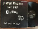 KBD PUNK lp PLAIN JANE & THE JOKES 1981 JOKE's ON YOU Sick Sound 100 VG+ Signed