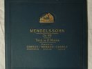 * 4x 78 RPM - HMV UK - CORTOT THIBAUD CASALS - MENDELSSOHN - TRIO - DB 1072/75 *
