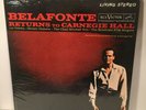 Belafonte RETURN TO CARNEGIE HALL 2x (LP) Living Stereo (1960) LSO-6007 NEW
