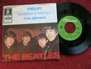 THE BEATLES RARE GERMAN ODEON PRESSING HELP / I'M DOWN PICTURE SLEEVE EX