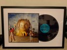 Astroworld By Travis Scott Framed Vinyl Album Cover And Both Vinyl Discs.