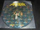 ANTHRAX Among The Living original ISLAND 1987 picture disc LP vinyl