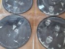 Queen Set Of 4 Limited Edition 7” Picture Discs Rare Set  Mint Interview Set