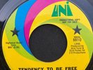 Tough Garage Punk Biker Psych Dancer 45 Rabbit Mackay Tendency To Be Free VG+