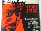 OUSSENKO PIERRE BRASSEUR JEAN PAUL SARTRE  33 tours  LE DIABLE OU LE BON DIEU