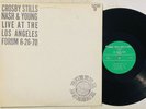 CROSBY STILLS NASH YOUNG Live Los Angeles Forum RUBBER DUBBER Vinyl 2xLP Bootleg