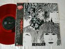 THE BEATLES REVOLVER JAPAN ORIGINAL 1982 UK CUTTING LIMITED MONO RED COLOR W/OBI