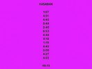 Kasabian - 48:13 eez-eh Limited Double 10 Inch 2LP ALBUM VINYL SEALED