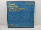 HANK WILLIAMS: The Hank Williams Story LP (4 LP Blue Box Black Label Rare VGC