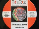 HEAR Vince La Spada 45 Seven Lost Souls/Wishing LAURIE NM popcorn R&B teen moody