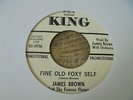 James Brown And The Famous Flames - Fine Old Foxy Self 1964 USA 45 KING PROMO
