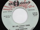 Lester ROBERTSON my girl across town 45 uptempo R&B ROCKER mod POPCORN hear ?