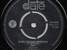 DION baby please don't go 45 excellent R&B mod jazz POPCORN dancer HEAR ?