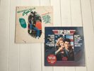 80s Movie Vinyl Record Duo | Top Gun & Beverly Hills Cop