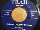 buck trail knocked out joint on mars/blues keep knocking-rockabilly 45rpm trail