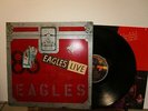EAGLES LIVE Hotel California 1980  & Poster  -2 Vinyl Lp's Ex+/N/M