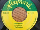 Wisconsin Rockabilly Instro 45 The Invaders - Mickey Finn HEAR  Raynard