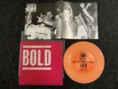 Bold Running Like Thieves 7” Record Revelation 11 Orange Vinyl Youth Of Today