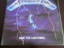 Metallica ride the lightning vinyl