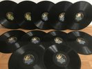 11 OPERA DISC COMPANY records Caruso and Zwartin RARE 12 INCH Discs
